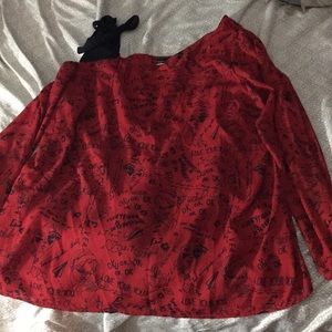 Long sleeve blouse